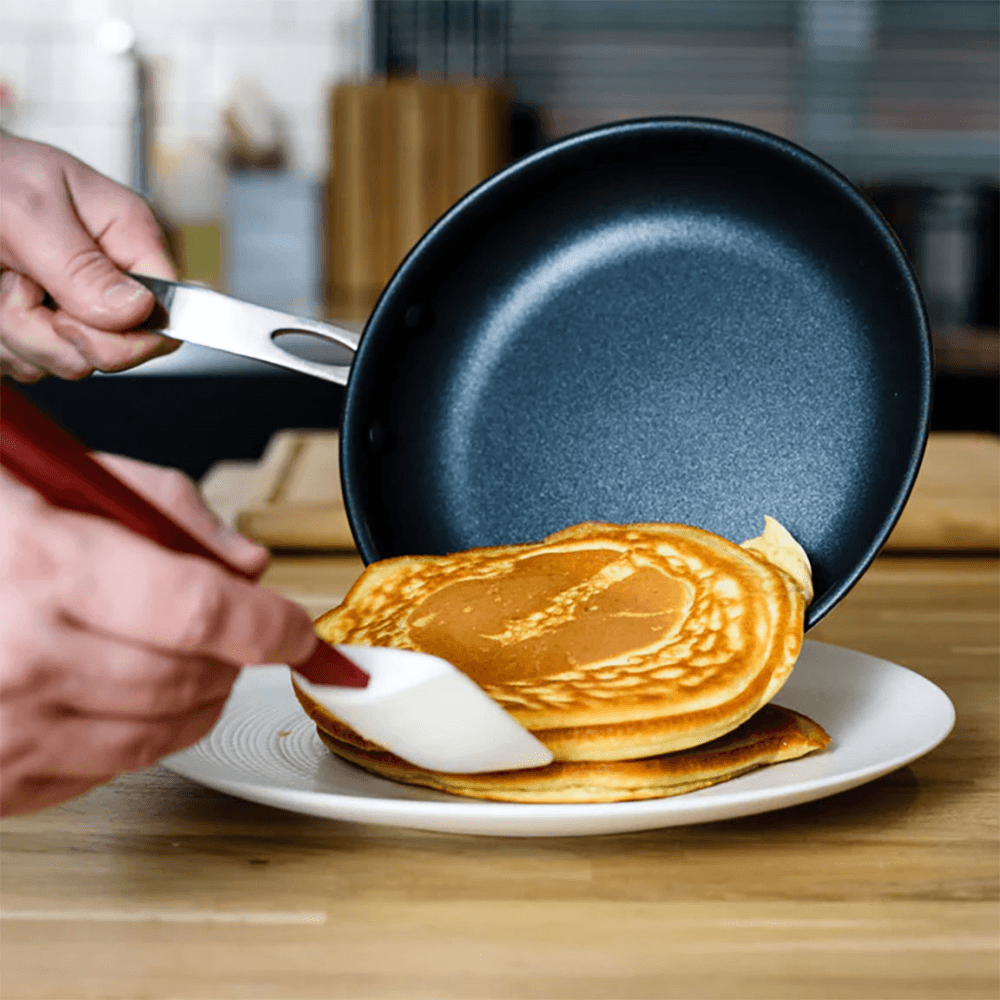 Fry pan, tri-ply with coating, Stainless steel