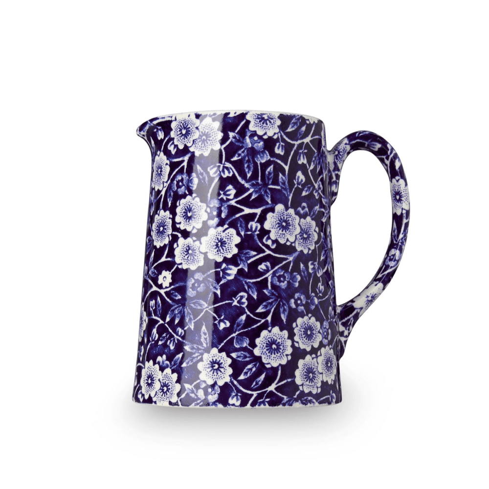 Calico Tankard Jug, Blue