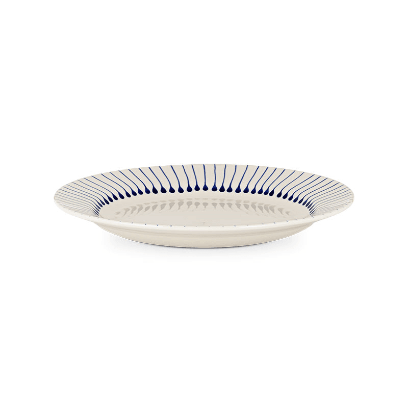 Iba Side Plate, Indigo