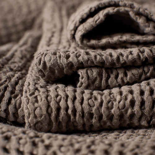 Image showing the Waffle 100% Organic Cotton Bath Sheet product.