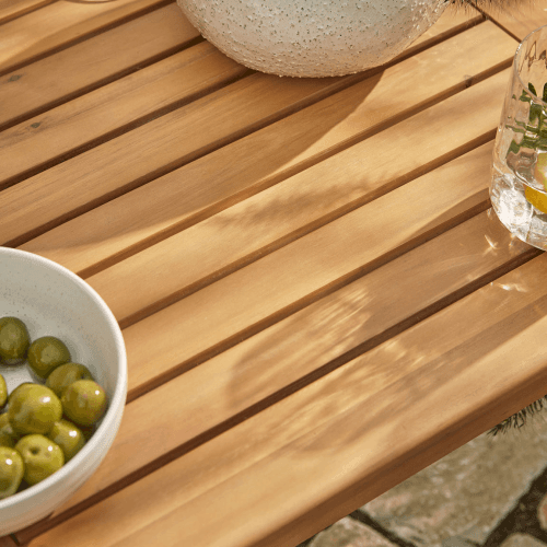 Image showing the Turin Bistro Set, Natural product.