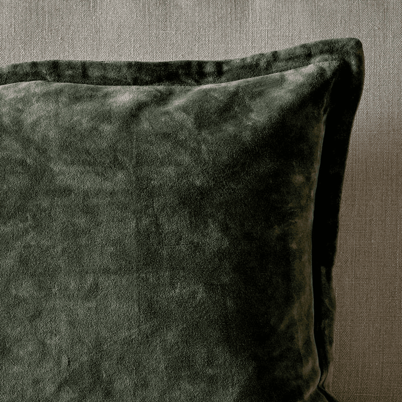 Pilani Velvet & Linen Cushion Cover