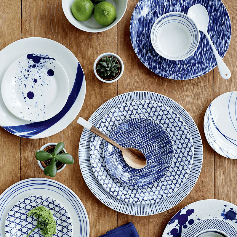 Pacific Set of 6 Side Plates, Assorted