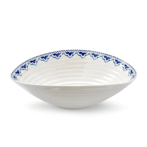 Image showing the Blue Serving Bowl product.