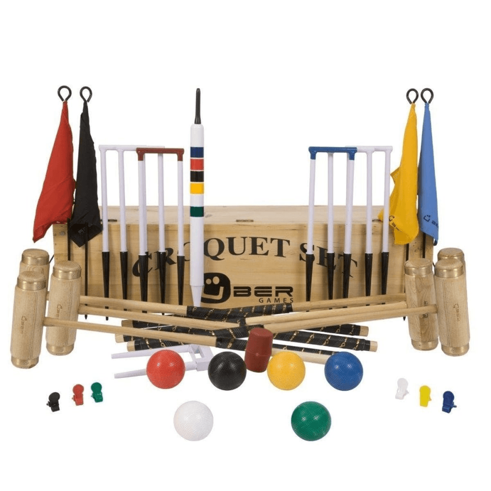 Executive Croquet Set with Wooden Box