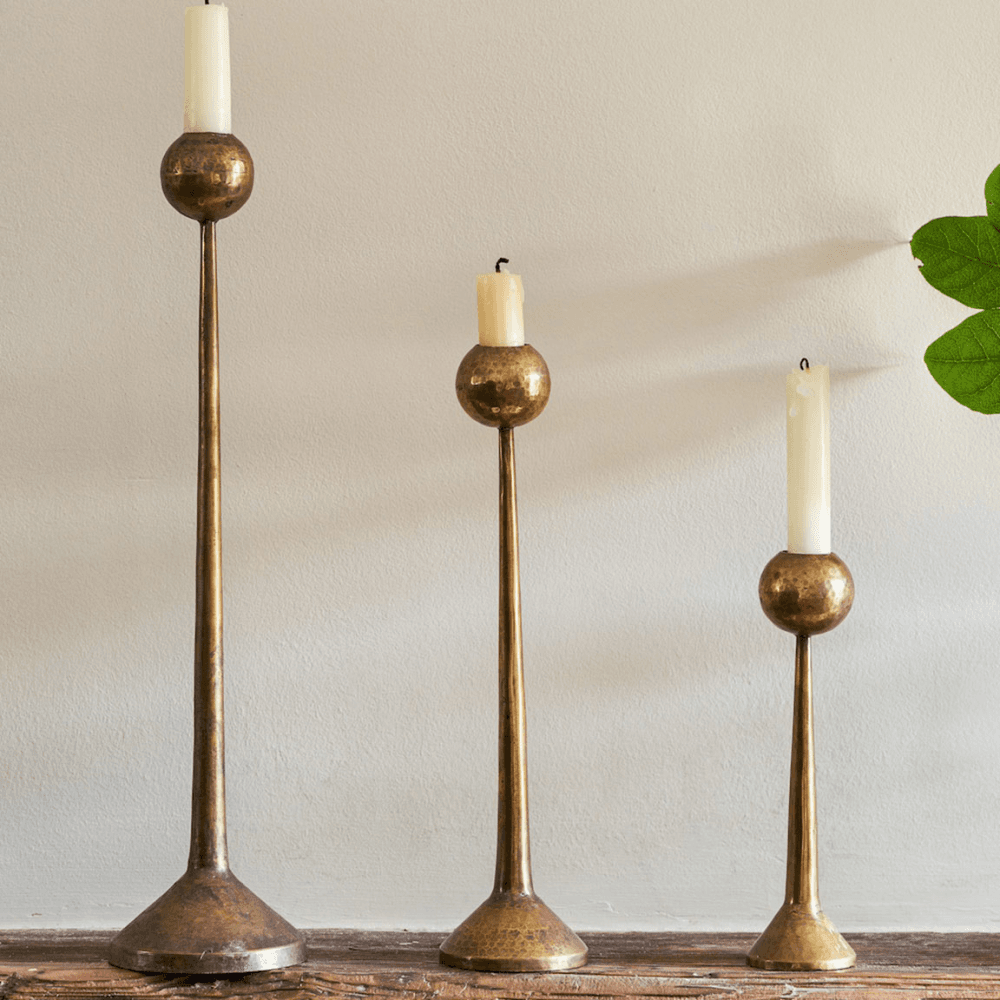 Irrawaddy Candle Stick, Brass