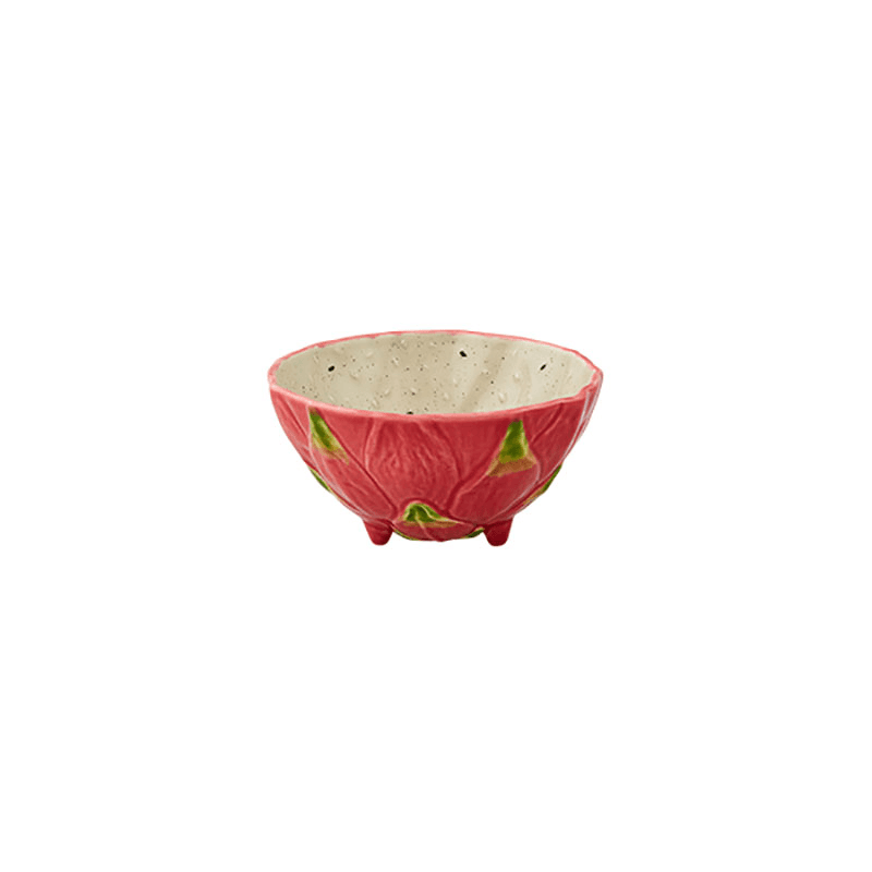 Tropical Fruits Pitaya Bowl, Red/White
