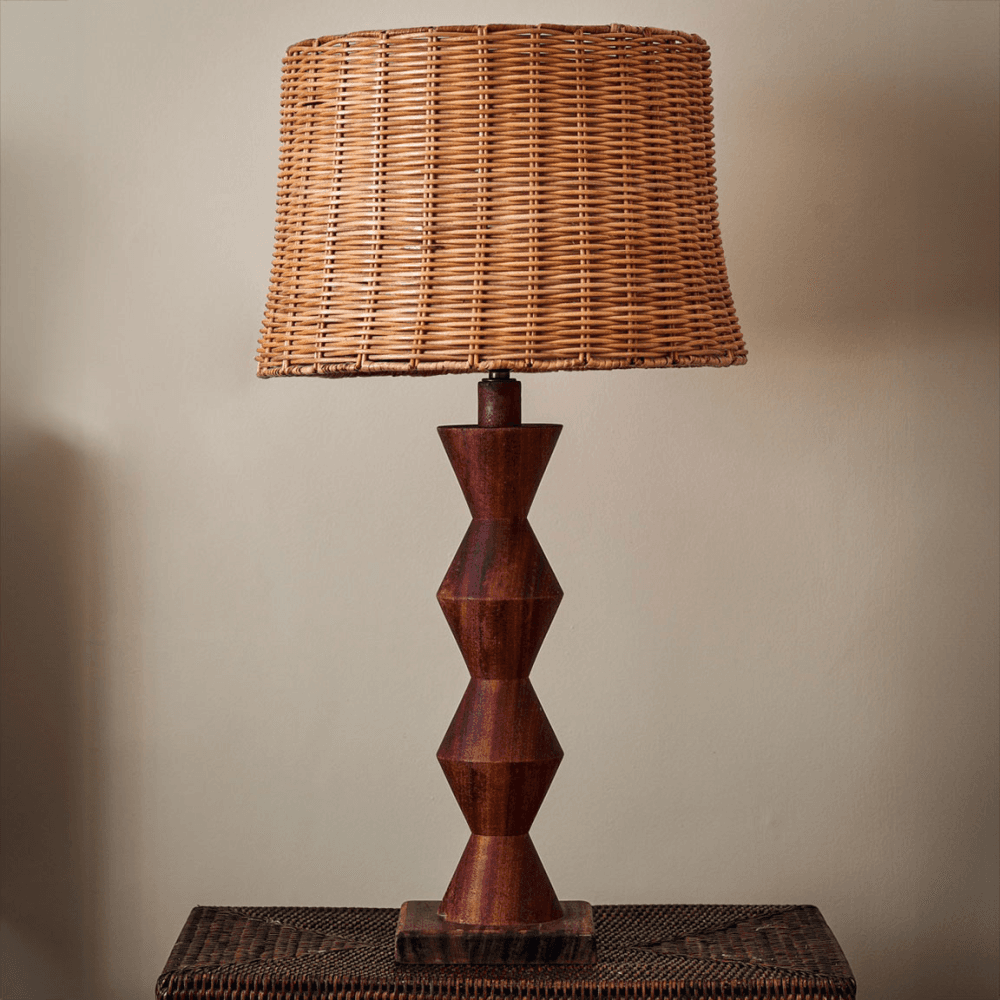 Mizo Table Lamp, Natural