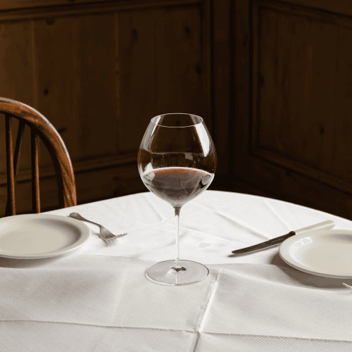Image showing the Occassional Set of 2 Burgundy Glasses product.
