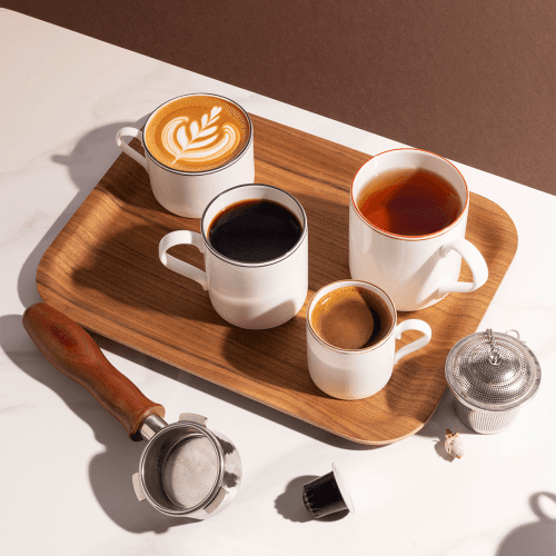 Image showing the Bone China Double Line Mug product.