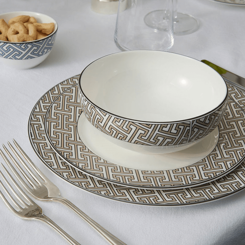 Maze Set of 2 Dessert Plate