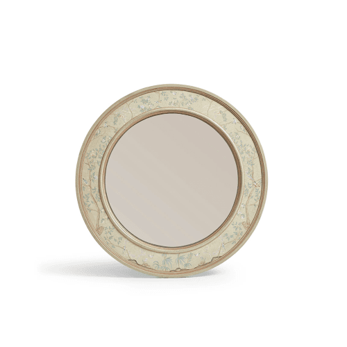 Image showing the Varuna Mirror, D93cm, Rubbed Bronze product.