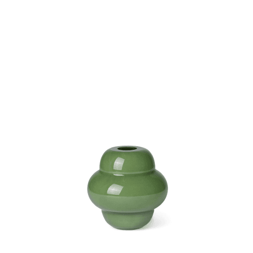 Image showing the Form Mini Vase, Forest Green product.