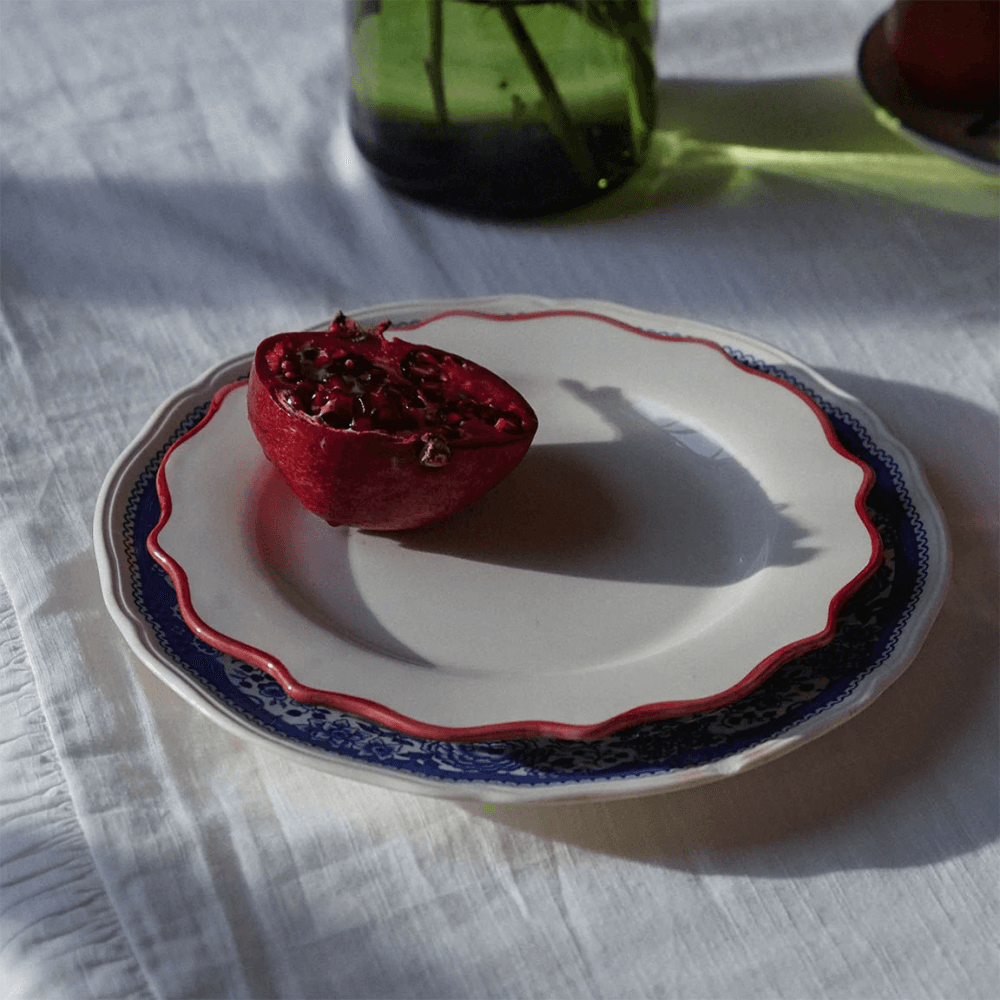 Scalloped Dinner Plate