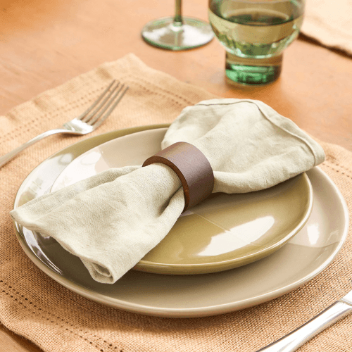 Image showing the Set of 4 Napkin Rings product.