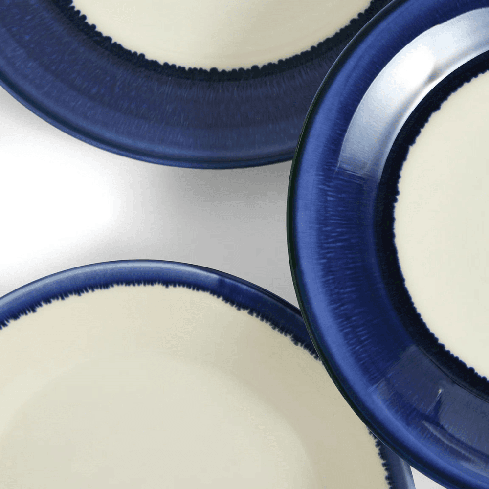 1815 Pacific 16 Piece Dinnerware Set, Blue